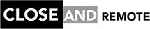 close and remote logo