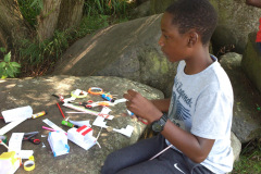 Paper Boat Making - Here Comes Everybody